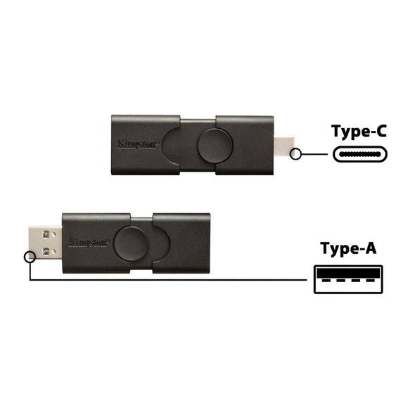Memorias USB 3.2 Kingston DataTraveler Duo