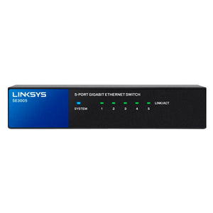 Switch de 5 Puertos Gigabite Linksys