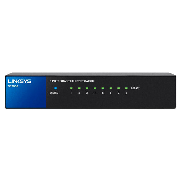 Switch de 8 Puertos Gigabite Linksys